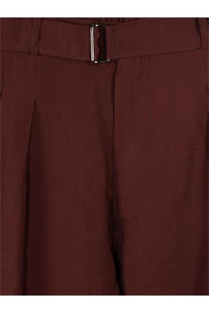 Pantaloni misto cotone bordeaux YES LONDON | XP3378BORDEAUX